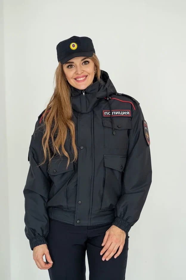 Новая зимняя куртка полиции